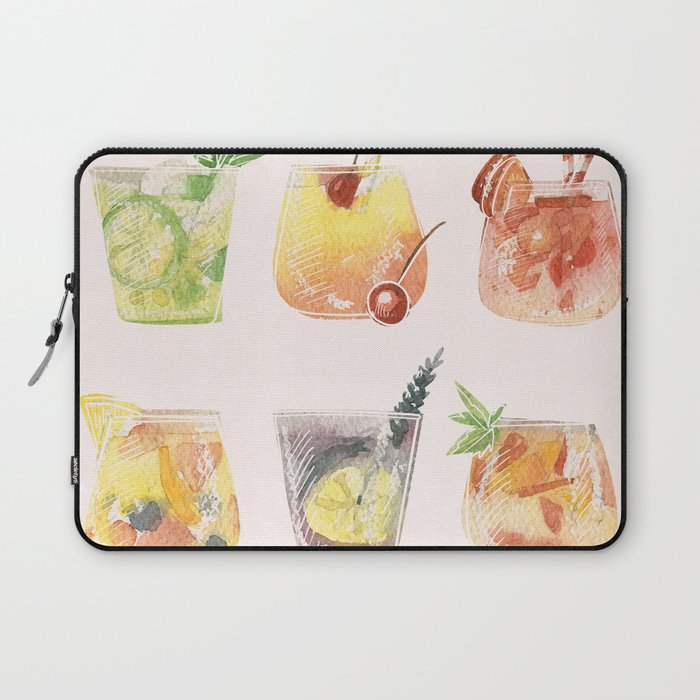 Summer Cocktails 11 Laptop Sleeve Gallery Image 1