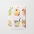Summer Cocktails 11 Bath Mat Gallery Image 1