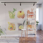Summer Cocktails 11 Wall Mural Gallery Image 1