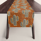 Sonora - Rust, gold, black and white Table Runner Gallery Image 1