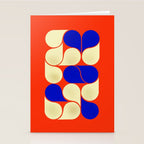 Mid-century geometric shapes-no10 Stationery Card Gallery Image 2