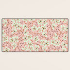 seamless pattern with small flowers Desk Mat Gallery Image 3