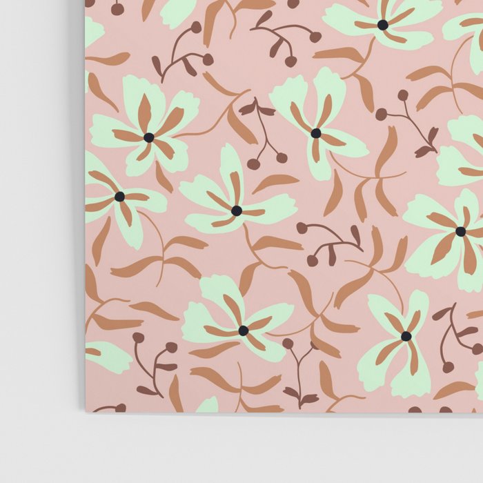 seamless pattern with small flowers Poster Gallery Image 3
