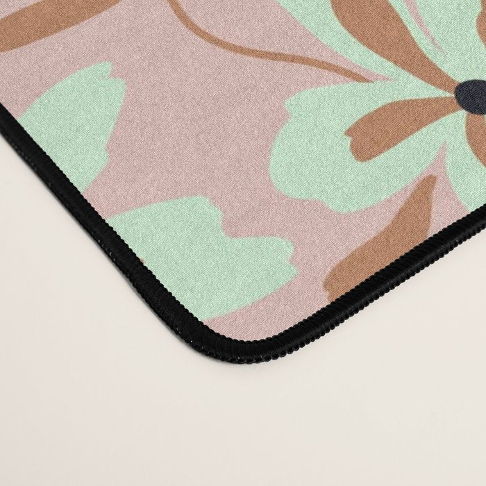 seamless pattern with small flowers Desk Mat Gallery Image 4