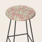 seamless pattern with small flowers Stool Gallery Image 2