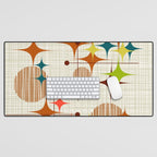 Starbursts and Globes 4 Desk Mat Gallery Image 1