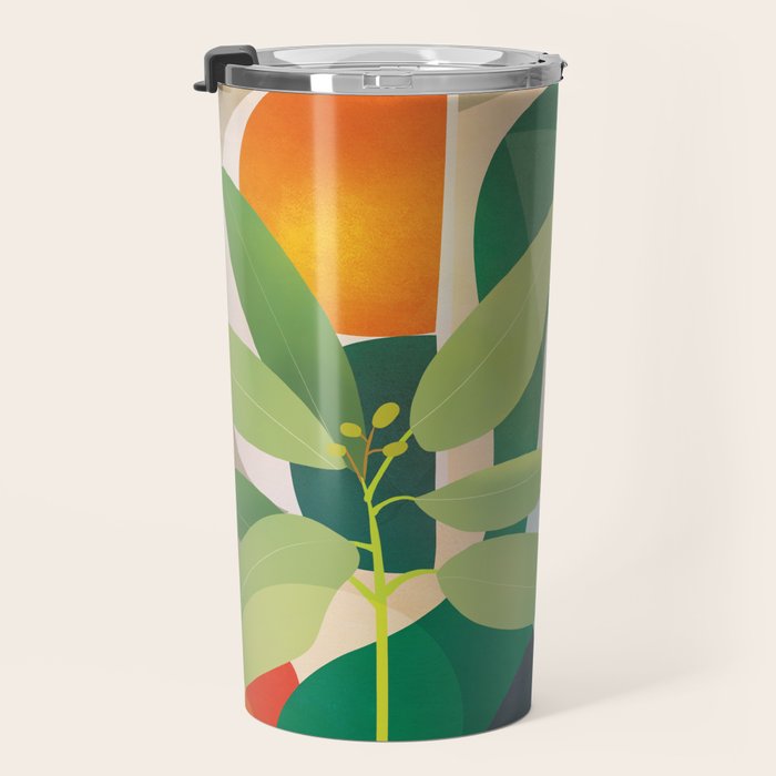 Sunrise Garden 14 Travel Mug Gallery Image 3