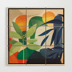 Sunrise Garden 14 Wood Wall Art Gallery Image 1
