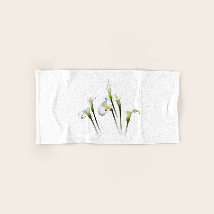 Calla Lilies Bath Towel Gallery Image 1