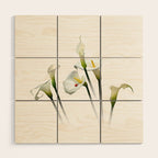 Calla Lilies Wood Wall Art Gallery Image 1