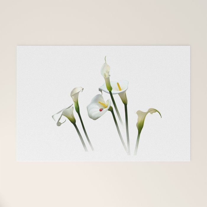 Calla Lilies Welcome Mat Gallery Image 1