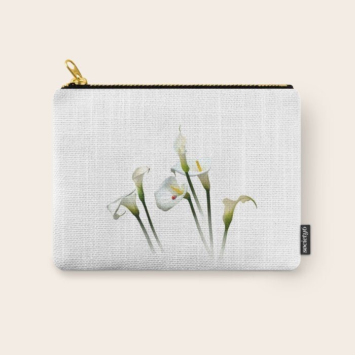 Calla Lilies Carry All Pouch Gallery Image 1