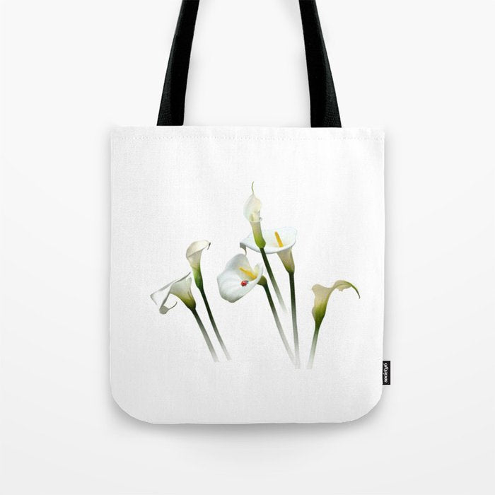 Calla Lilies Tote Bag Gallery Image 1