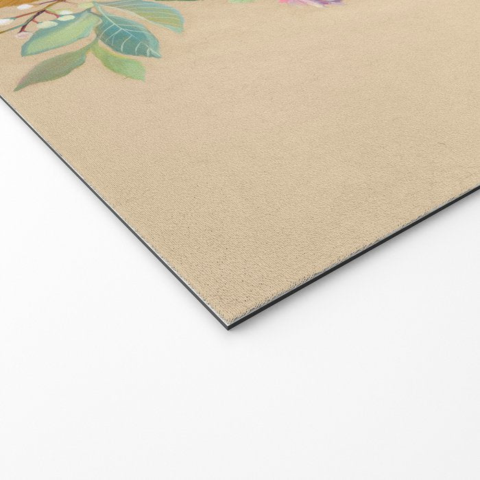 Floral Falcon Garden Welcome Mat Gallery Image 2
