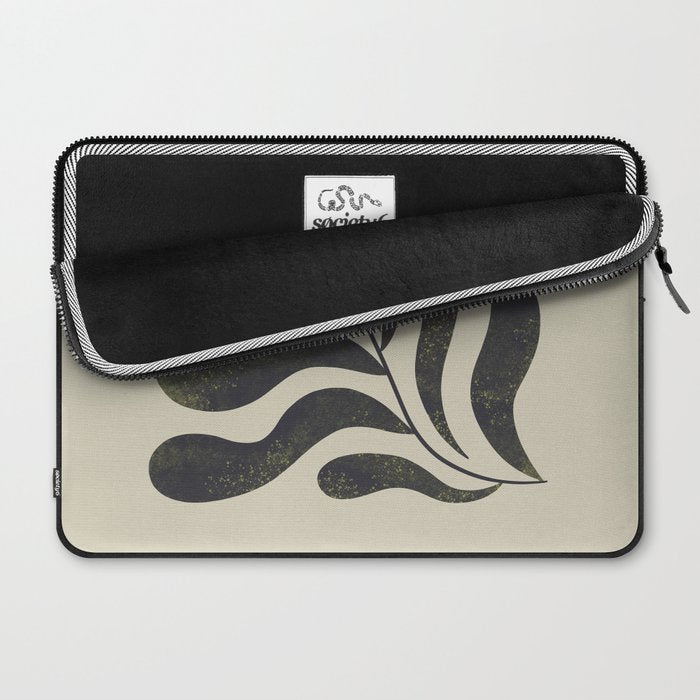 Abstract Plant No. 3 Laptop Sleeve Gallery Image 2