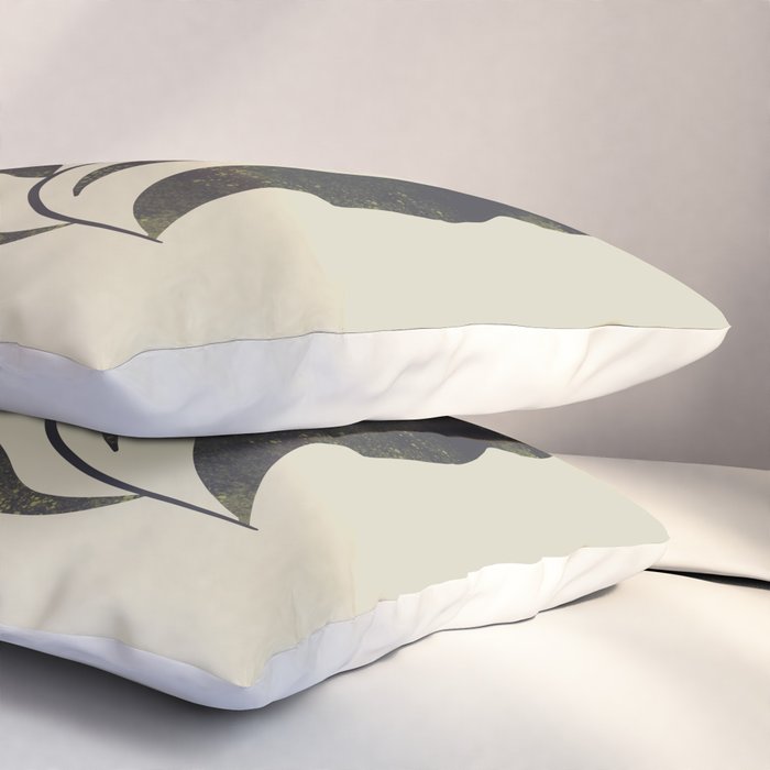 Abstract Plant No. 3 Pillow Sham Gallery Image 3