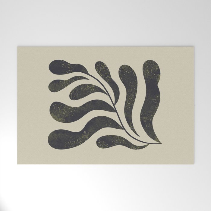 Abstract Plant No. 3 Welcome Mat Gallery Image 1
