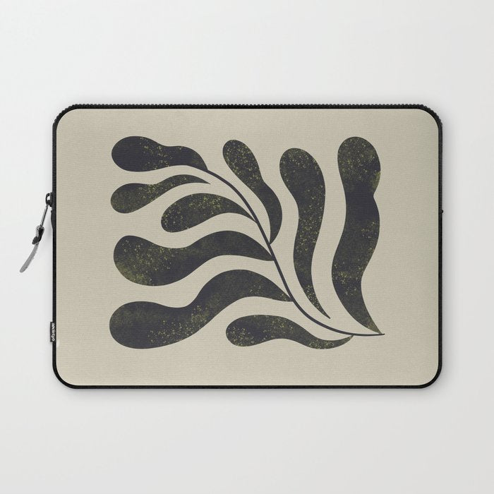 Abstract Plant No. 3 Laptop Sleeve Gallery Image 1