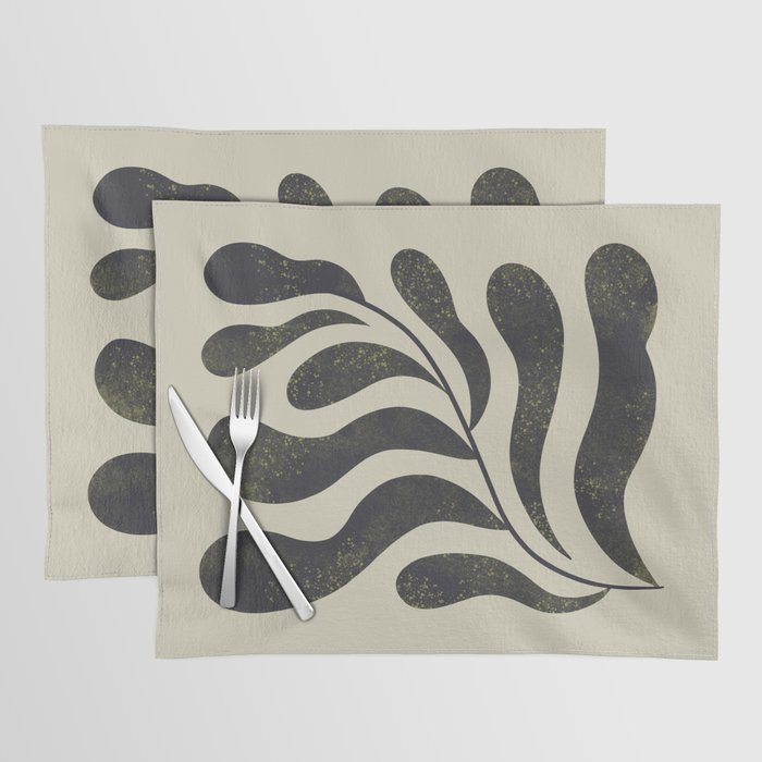 Abstract Plant No. 3 Placemat Gallery Image 1