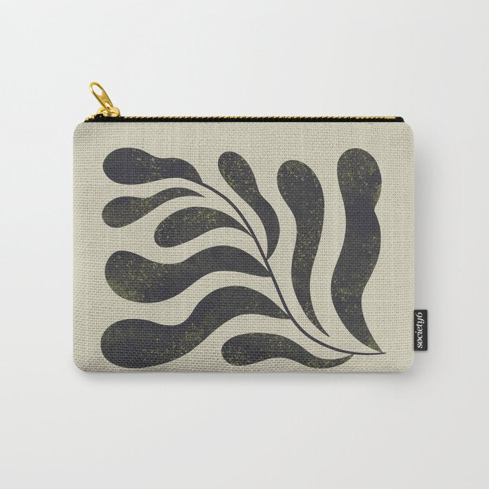 Abstract Plant No. 3 Carry All Pouch Gallery Image 1