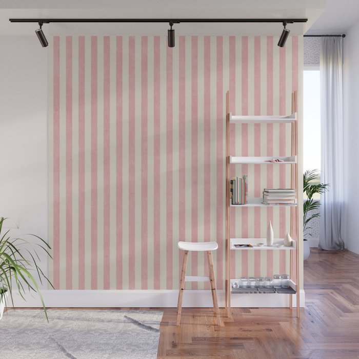 STRIPES - 07 - Macaron Wall Mural Gallery Image 1