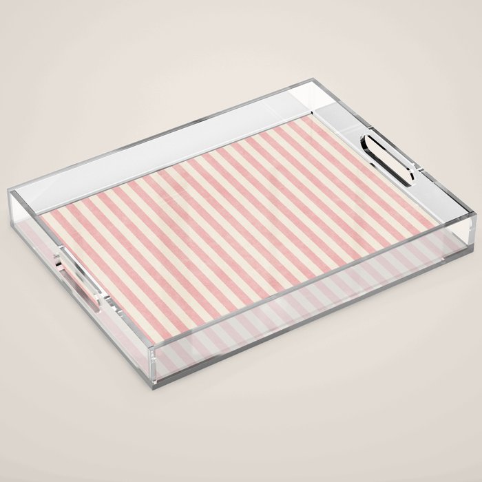 STRIPES - 07 - Macaron Acrylic Tray Gallery Image 1