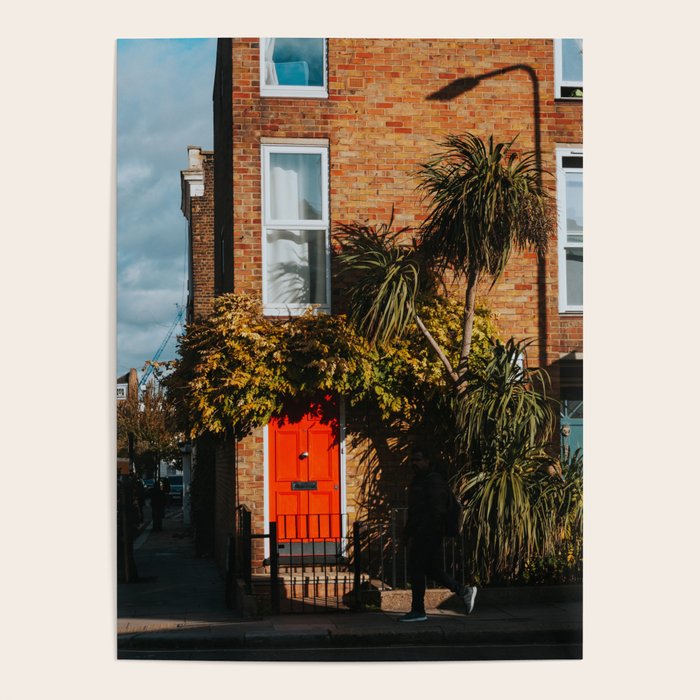 London Red Door  - Photography Poster Gallery Image 4