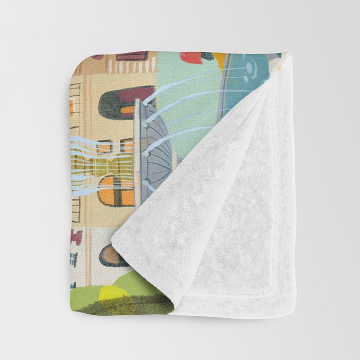 Paris mon amour Throw Blanket Gallery Image 3