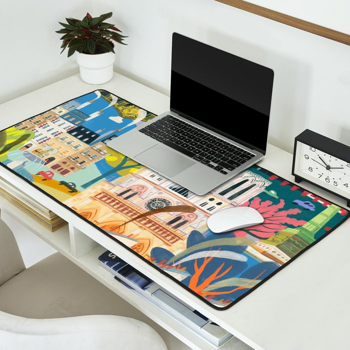 Paris mon amour Desk Mat Gallery Image 2