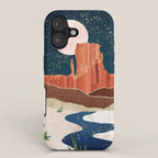Desert Stars River iPhone Case Gallery Image 1