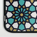 Persian Mosaic - Turquoise & Gold Palette Laptop Sleeve Gallery Image 3