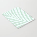 Mint Green Minimal Palm Silhouette Notebook Gallery Image 2