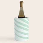 Mint Green Minimal Palm Silhouette Wine Chiller Gallery Image 2