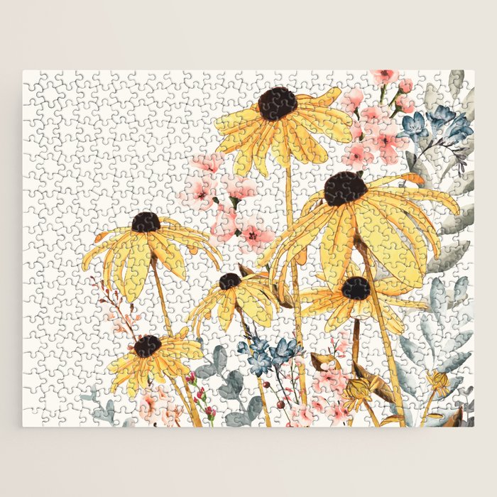 Summer Flowers Jigsaw Puzzle Gallery Image 1
