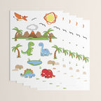 Dinosaur Wrapping Paper Gallery Image 3