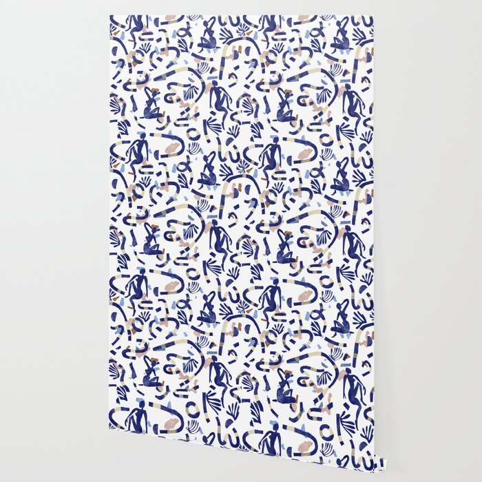 Abstract women between shapes II Wallpaper Gallery Image 2