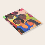Identities, Woman Equality Human Rights, Female Individuality Feminist People, Friends Eclectic Bohemian Fashion Rustic Support System Painting  Notebook Gallery Image 2