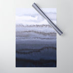 WITHIN THE TIDES BLUE Wrapping Paper Gallery Image 1