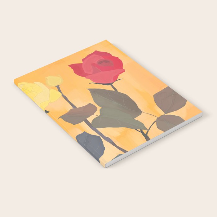 Red and Yellow Roses 2 Notebook Gallery Image 1