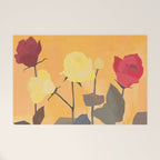 Red and Yellow Roses 2 Welcome Mat Gallery Image 1