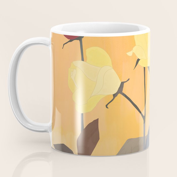 Red and Yellow Roses 2 Coffee Mug Gallery Image 3