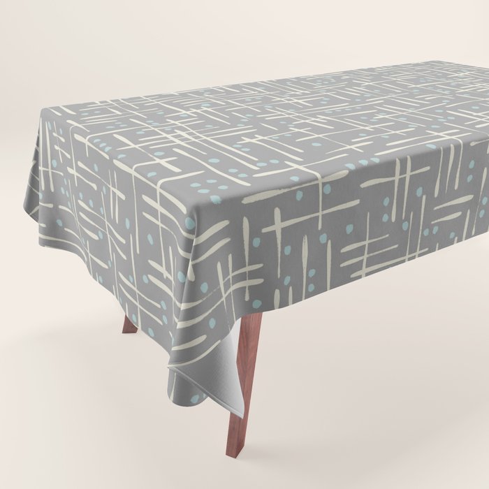 Simple Hand Drawn Pattern #17 Tablecloth Gallery Image 1