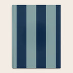 Classic Indigo Blue Cove Stripe Notebook Gallery Image 4