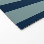 Classic Indigo Blue Cove Stripe Welcome Mat Gallery Image 2