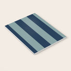 Classic Indigo Blue Cove Stripe Notebook Gallery Image 3