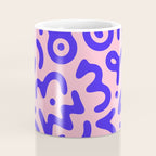 Colorful fun doodle symbol art pattern Coffee Mug Gallery Image 4