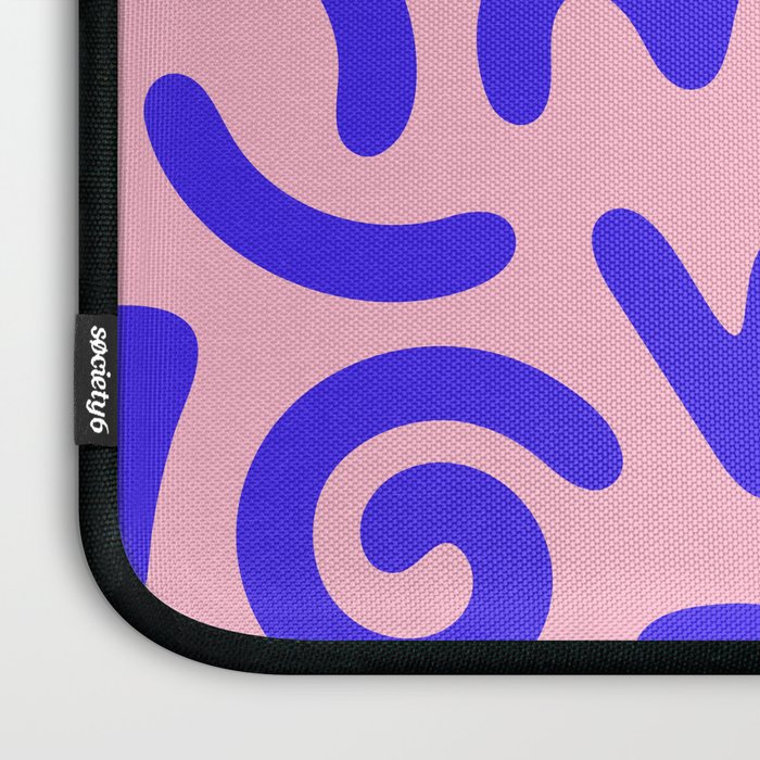Colorful fun doodle symbol art pattern Laptop Sleeve Gallery Image 3