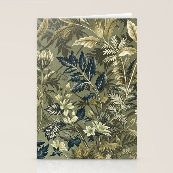 Botanical Tropics of Eden Stationery Card Gallery Image 1