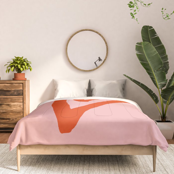 Heart Doodle Big 1 Comforter Gallery Image 3