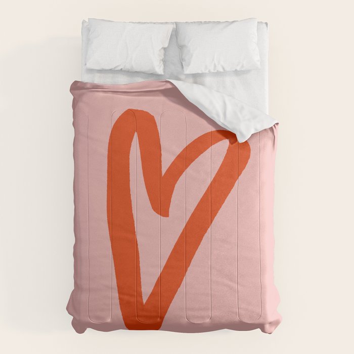 Heart Doodle Big 1 Comforter Gallery Image 1